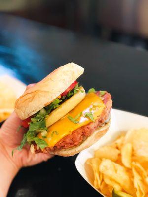 Burger Egg and Cheese