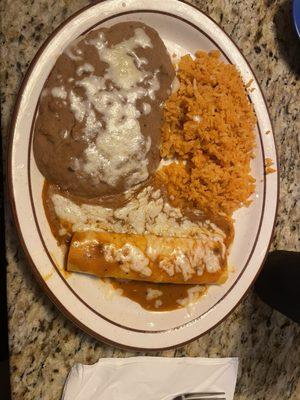 Cheese enchilada