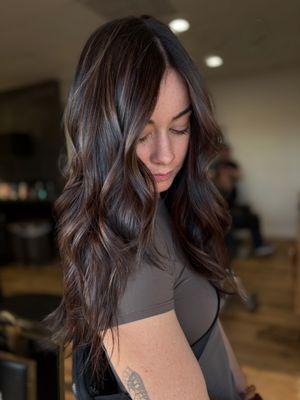 Dimensional brunette