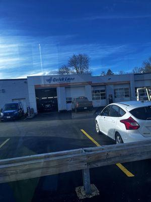 Entrance to the QuickLane.