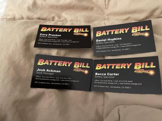 Battery Bill