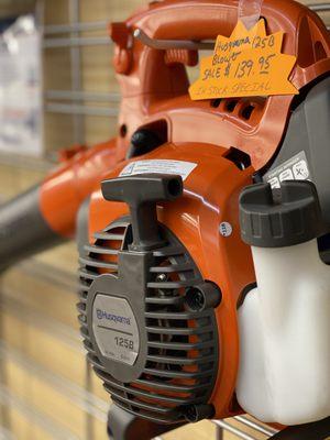 12/10/19 Special - Husqvarna 125B for only $139.95