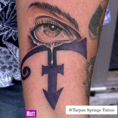 Thank you Matt for my perfect Prince Symbol Tattoo! 3