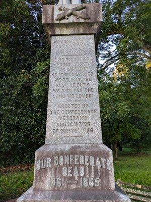 Bertie County Confederate Memorial, Windsor