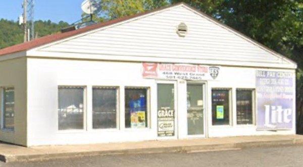 front of convenience store