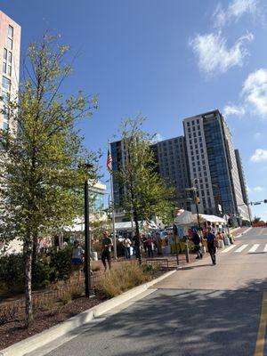 Marian Fryer Town Plaza