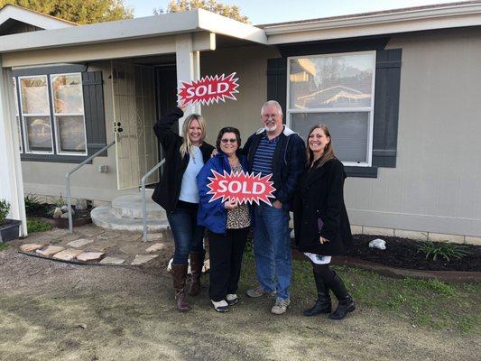 Thanks to the Wilson's for always being such a fun couple to work with. This is their 4th home they have bought from me!