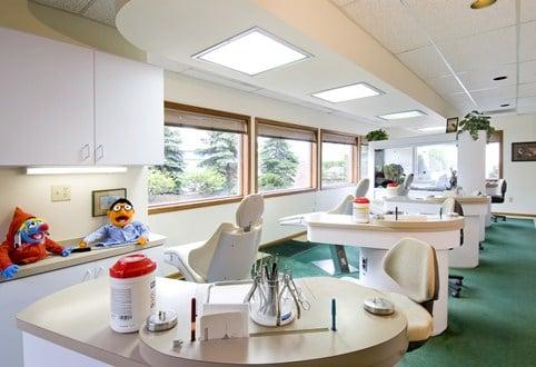 Our Treatment Area - Bright, cheery, and comfortable!