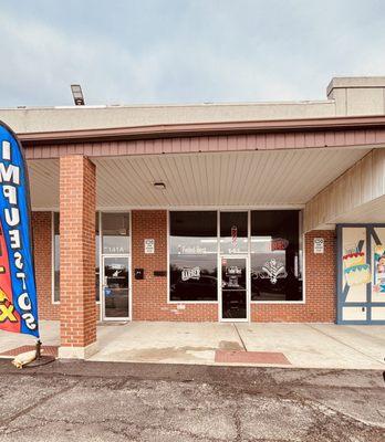 Faded Best front entrance.