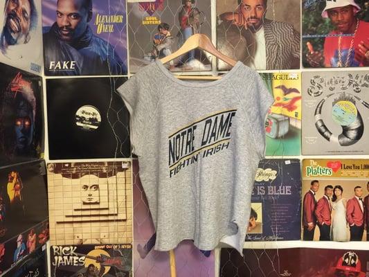 Awesome album wall and cool vintage