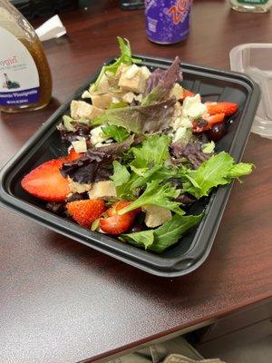 $11 to go Nutty salad....