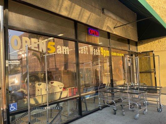 5am-10:30pm, last load 9pm