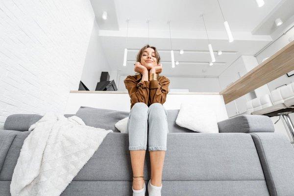 Interior Painted High Ceilings and Walls