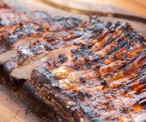 Smoked Pork Spareribs