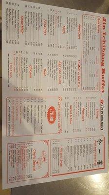 To Go Menu