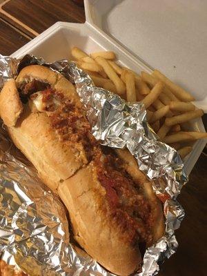 The "North End" (takeout order)