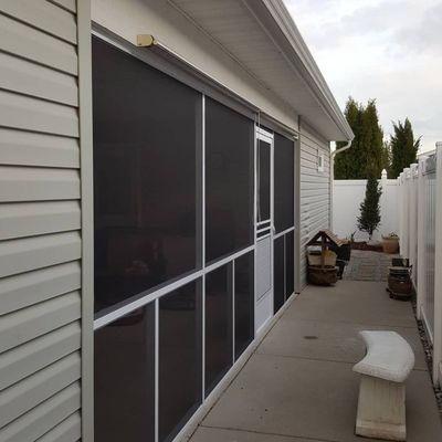 Custom patio enclosures! Keep your space bug free!