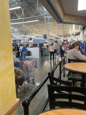 Conveniently located inside Walmart