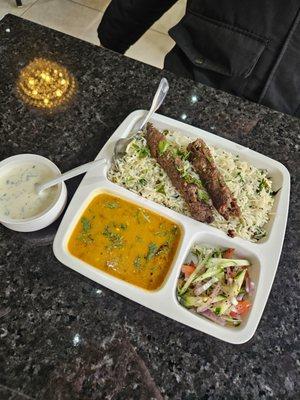 Kebab Platter Lunch Special