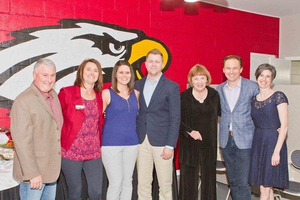 Sunbury location in the square.