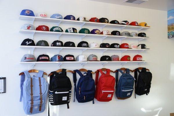 Herchel Backpacks & Snapbacks