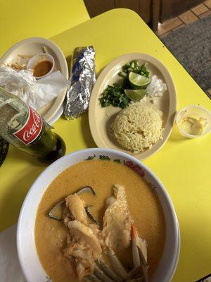 Sopa de mariscos