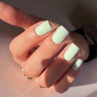 Soft, delicate shade that brings a fresh and airy touch to your nails.