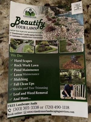Vinedresser Landscape Services