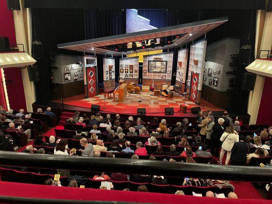 Small stage, big details