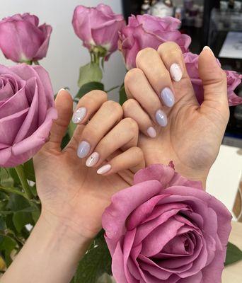 Blue/White TAP Hybrid Gel with Star Decals