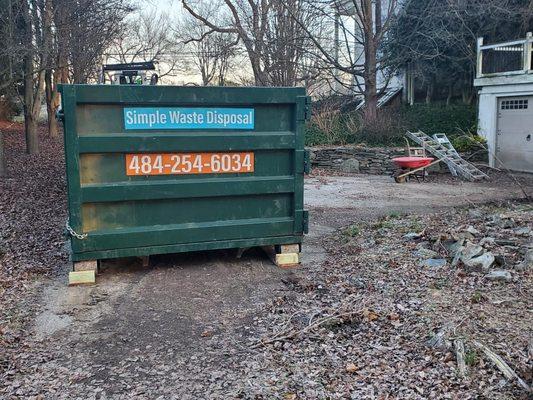 Rent a Dumpster for your next house flip job.
