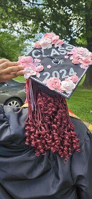 She loves her hair Thank you!