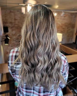 Color Melted with cool tones