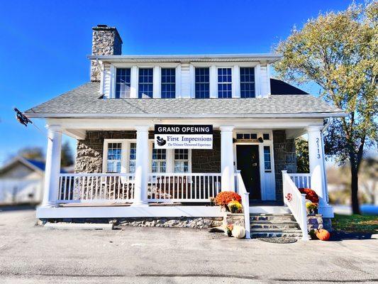 Front of our building!