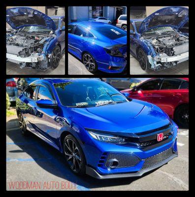 2020 HONDA CIVIC
FRONT END DAMAGE