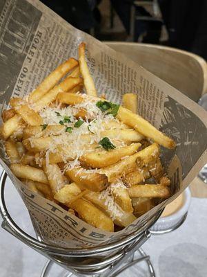 Parmesan truffle fries