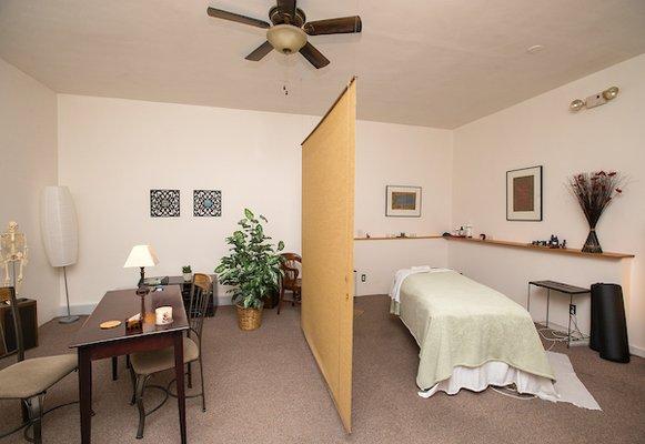 Massge Therapy room