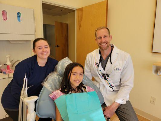 My daughter's visit with Dr. Emmert
