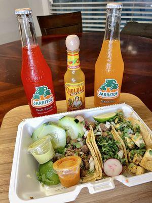 Asada Taco & pollo taco