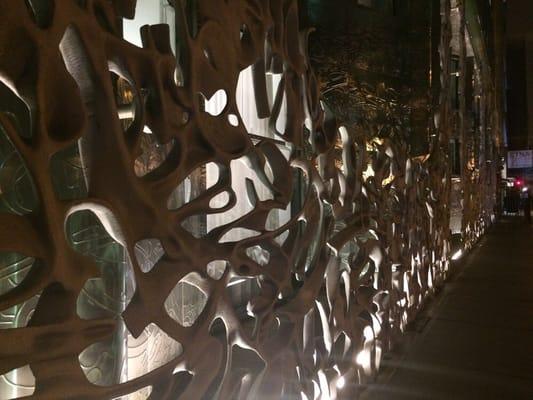 Front paneling is a work of art