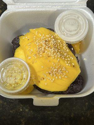 Mango and sticky rice