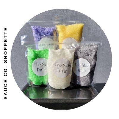 Assorted bath salts. $9-14