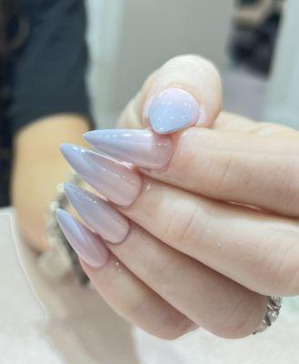 Nails done by David!