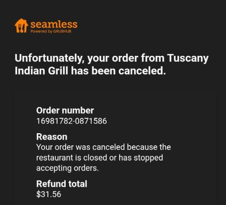 Tuscany Indian Grill