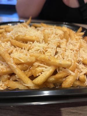 The garlic fries were good.