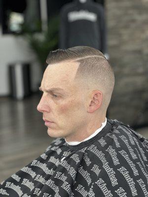 Mid drop skin fade