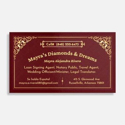 Mayra's Diamonds and Dreams