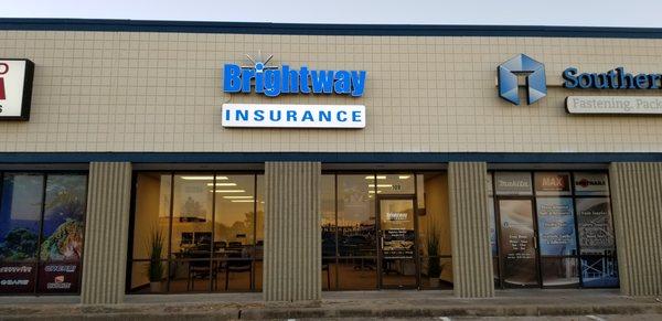 The front of our office. We are located across the road from the U.S. Post Office and behind Tractor Supply.