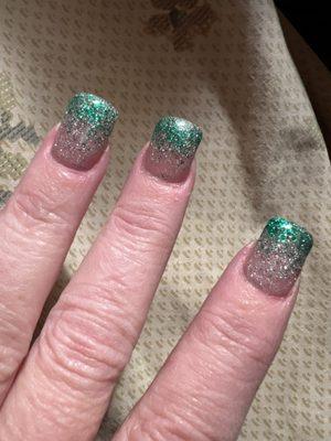They did a great job on my St. Patrick's day nails, I love out of town but always go there when im in town.