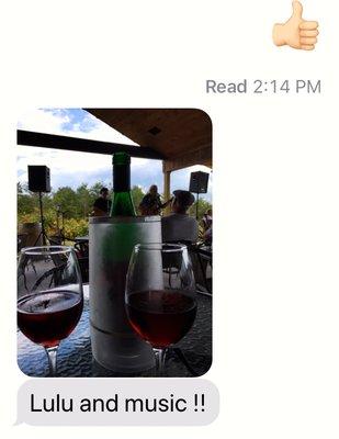 We love getting these text. Thank you and enjoy!